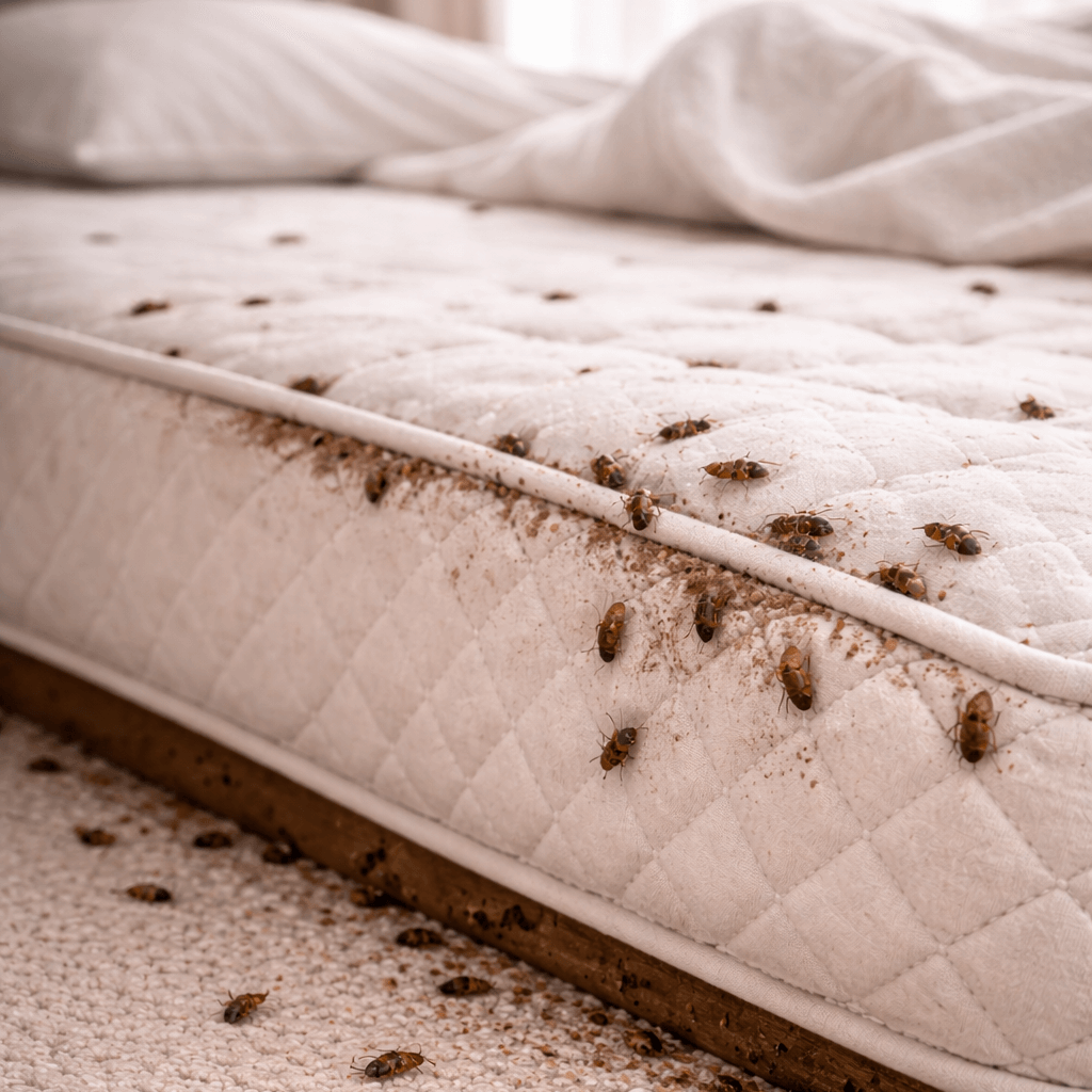 LOCAL PEST CONTROL, Hertfordshire, Bedfordshire, Essex & London. Pests Our Team Eliminate - Bed Bugs.